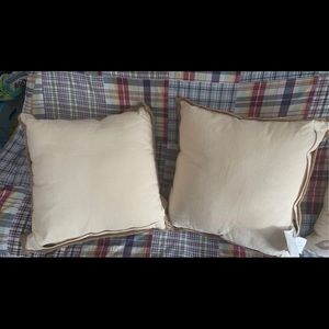 Throw pillows
